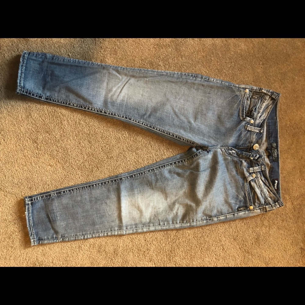 Silver jeans